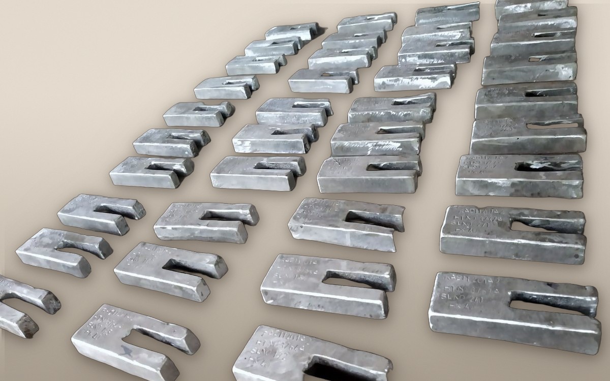 Locking bars, at the Ni-Chrome works